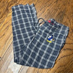 Disney‎ vintage plaid pajama pants